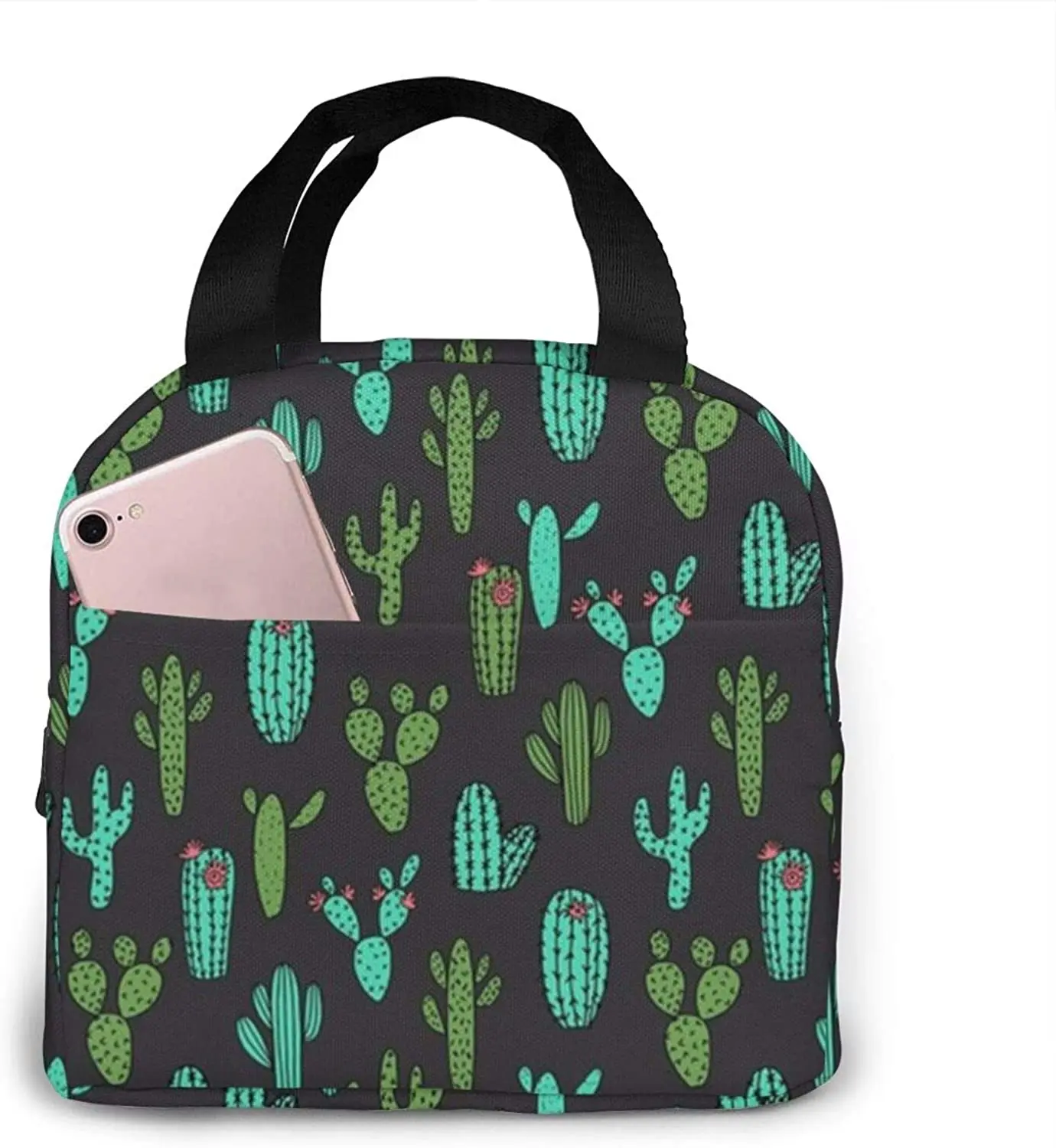 

Cactus Cacti Plants Cactus Desert Cactus Lunch Bag Tote Bag Lunch Bag for Women Lunch Box Insulated Lunch Container