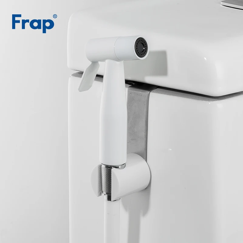 Смеситель для ванной Frap Y50013 из нержавеющей стали холодной и горячей воды белого