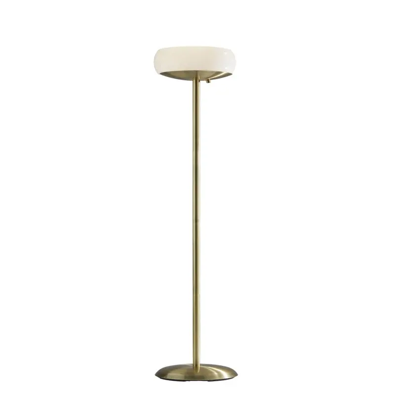 

Jessica 300W Torchiere Floor Lamp in Brass