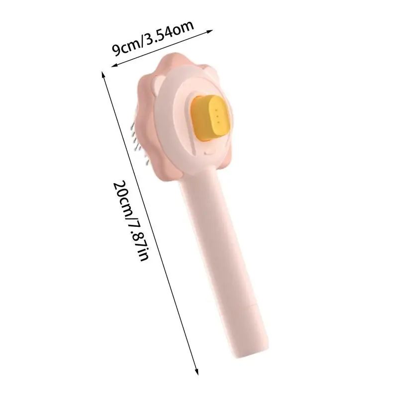 Щетка для чистки домашних животных самоочищающаяся расческа собак и кошек с