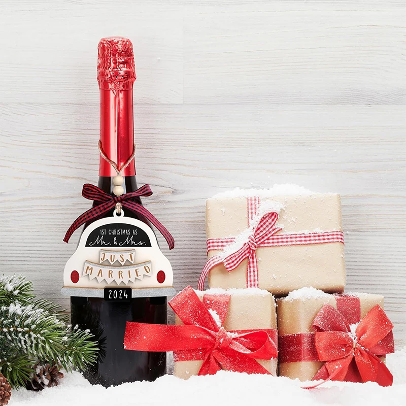 Только что заженный Свадебный автомобильный орнамент романтические рандомные