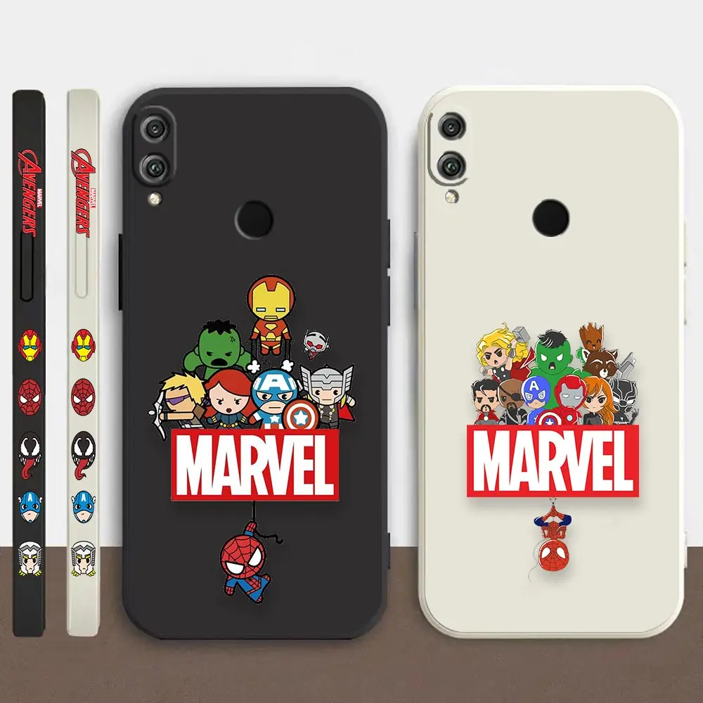 

Cartoon Marvel Avengers Funny Hero Case For Honor 70 30 30S 20 20S 20I 10 10I 9 9X 9I 9A 8X X20SE X10 X9A Pro Lite Max 5G Cover