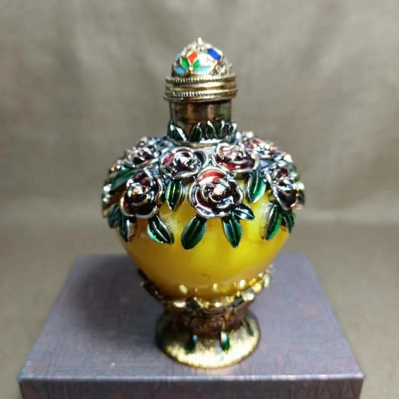 Поделки в стиле ретро медная перегородчатая инкрустация пчелиным воском внутри