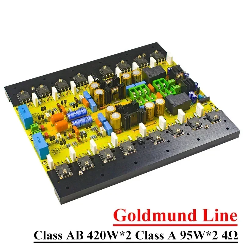 420 Вт * 2 Goldmund Line 2-канальный усилитель мощности высокая мощность транзистор Toshiba