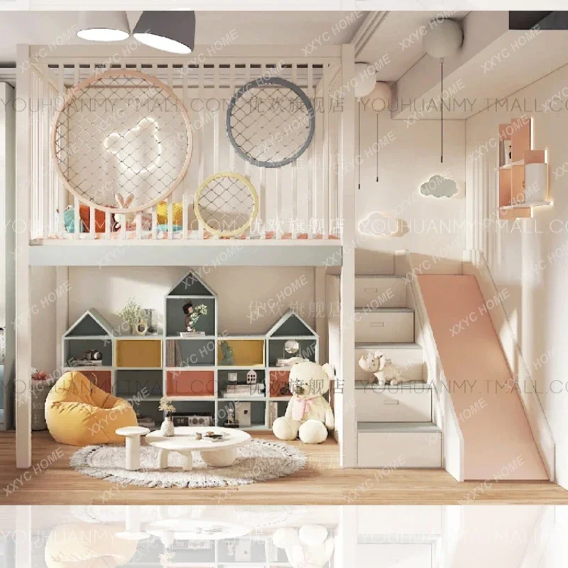 Детская комната на заказ для мальчиков и девочек двухъярусная кровать маленькой