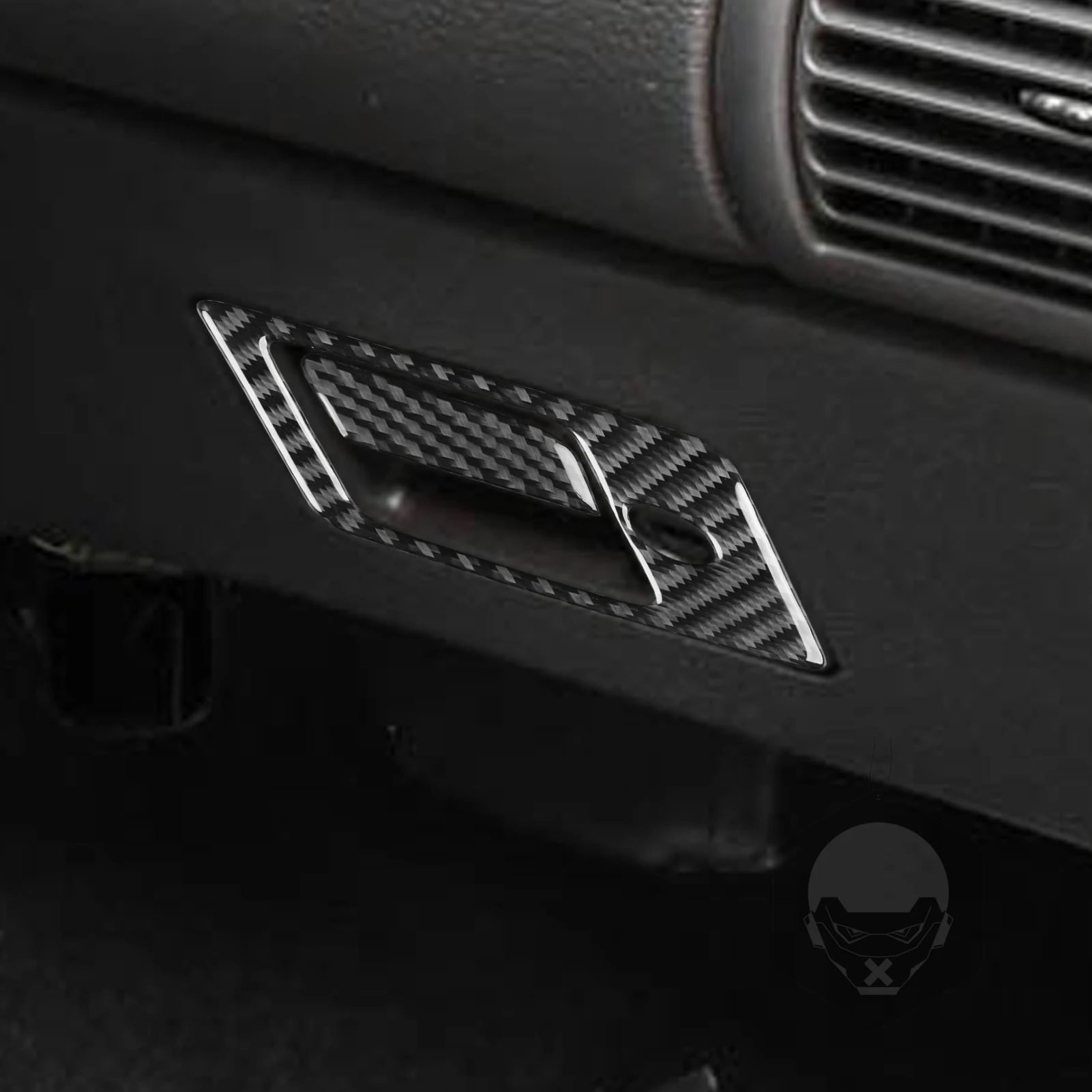 Для Ford Mustang 2001-2004 ящик для хранения из углеродного волокна съемник ручка