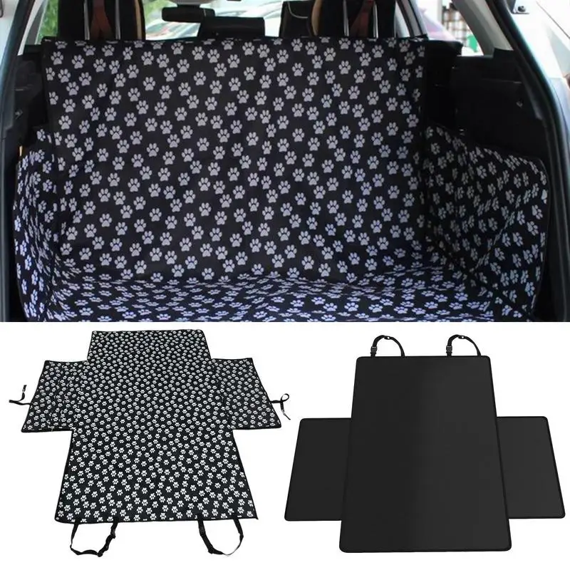 

Car Back Seat Cover For Dogs Automotive Waterproof Pet Rear Back Cover Mats Automobile Trunk Case Dog Seat Cover Pad Accessories
