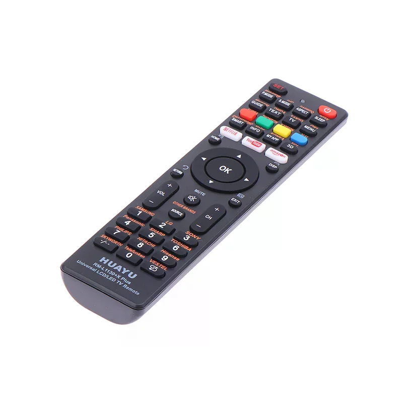 Фото Универсальный сменный пульт дистанционного управления Remote Plus Rm l1130 x для телевизора, высококачественный прочный материал, простая установка, идеальный выбор для подарка №4