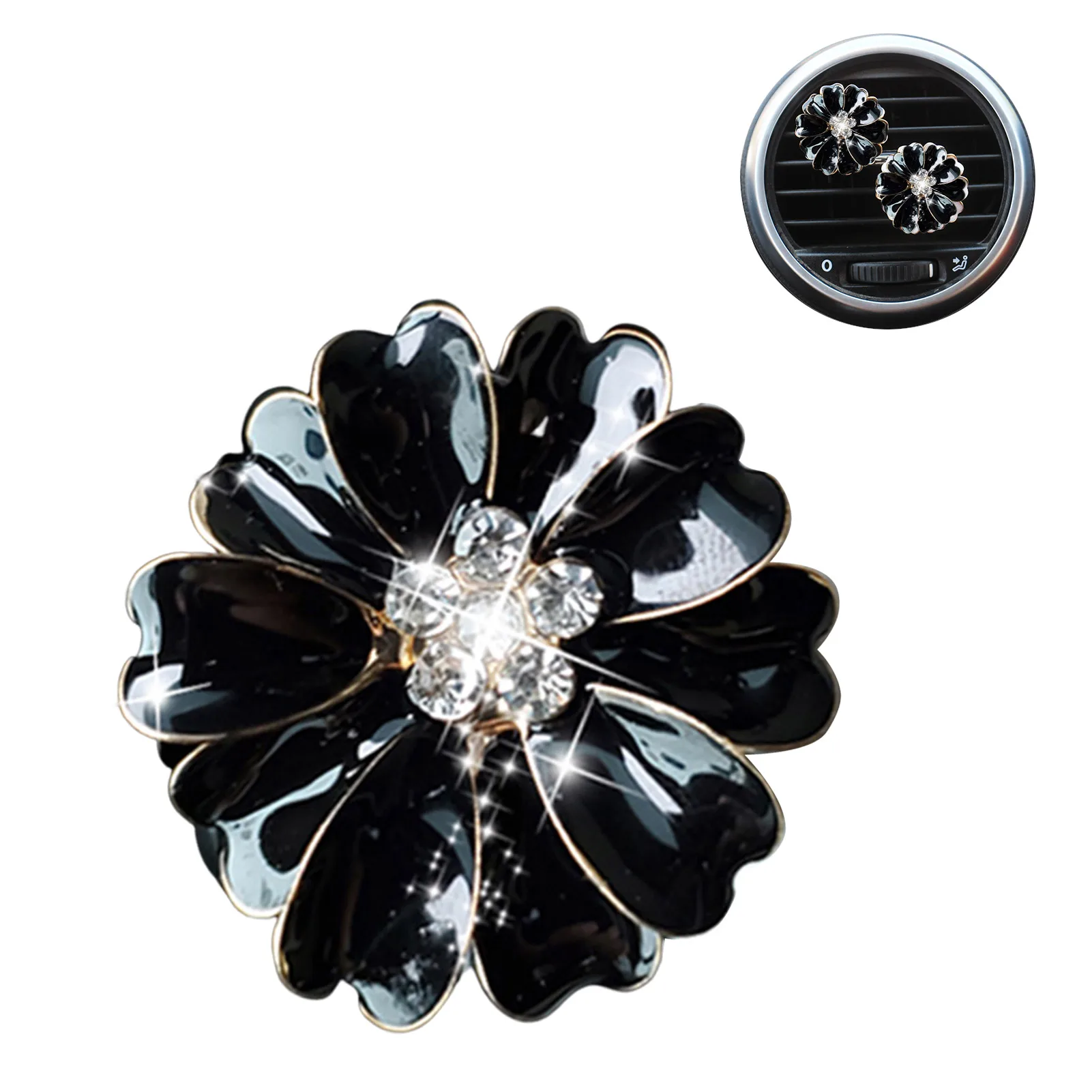 

Flower Vent Clips For Car Air Conditioning Outlet Clip Car Vent Clip Air Freshener Car Air Fresheners For Women Daisy