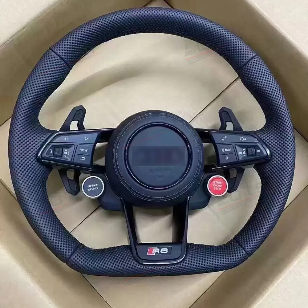 

Car Multimedia Function Steering Wheel For AUDI R8 Continental Steering Wheel Control Android Auto Stereo