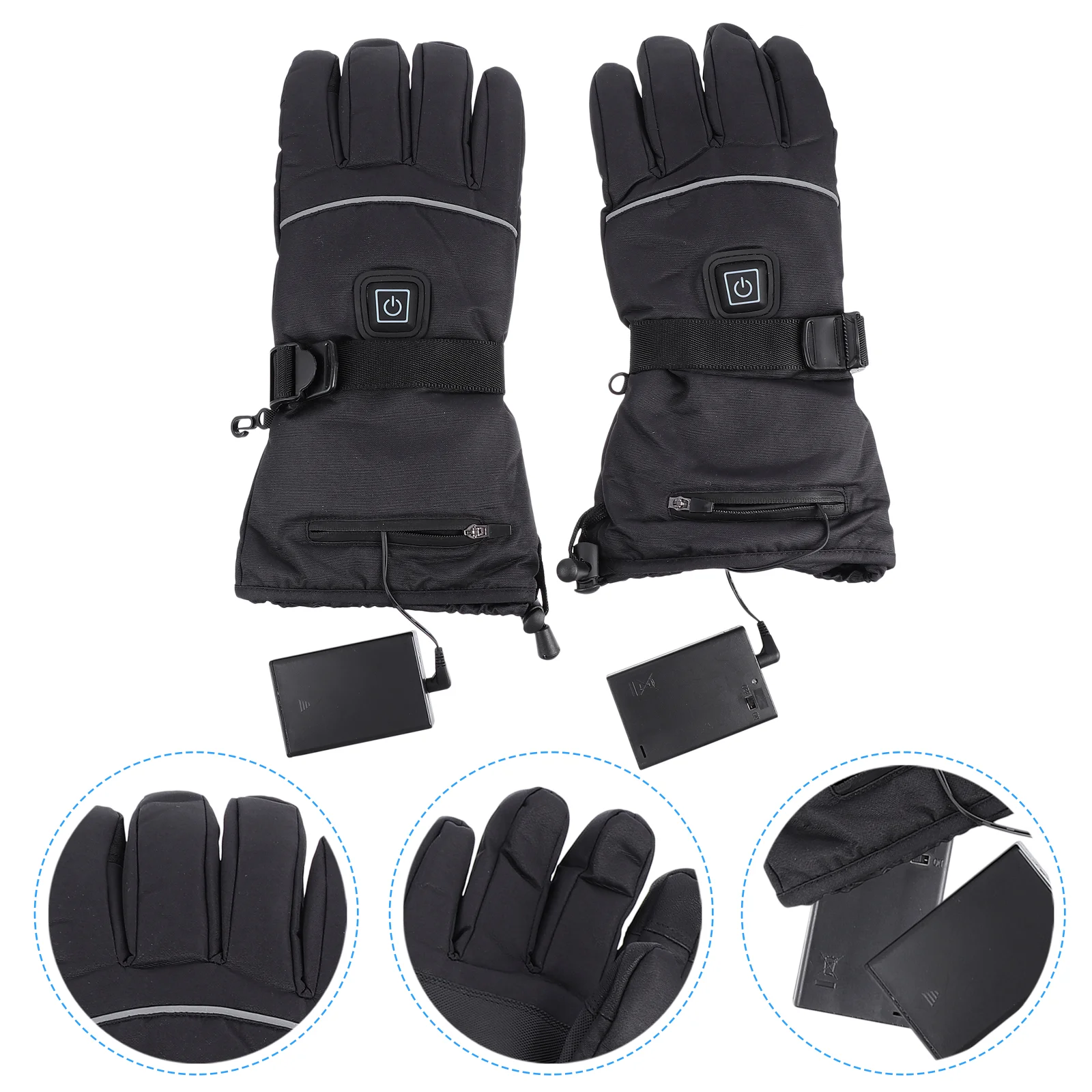 

1 Pair Heated Prime Sturdy Heating for Skiing