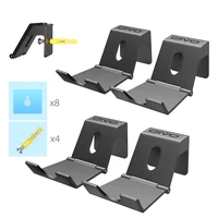 OIVO 4 PCS Game Controller Stand Holder for PS4 Controller Wall Mount Headphone Holder Universal Foldable Design Gamepad Holder