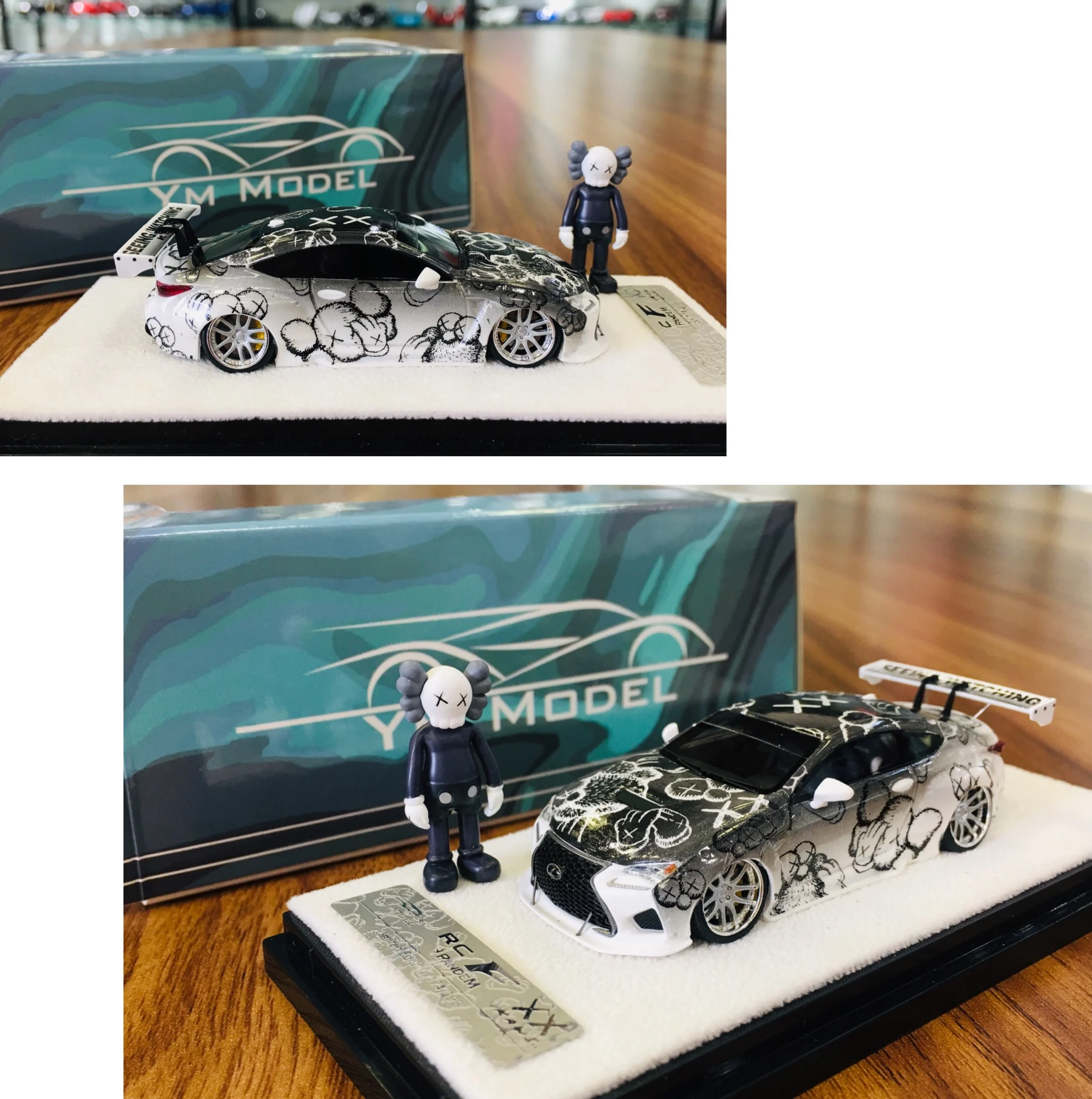 

YM модель 1:64 Lexus RCF rocket rabbit, широкое тело, фотография