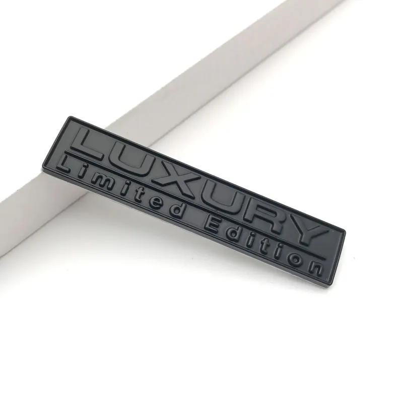 New 3D Metal Sticker Luxury Limited Edition Universal Car Stickers Body Emblem Badge Decals For Audi BMW Mercedes SEAT |