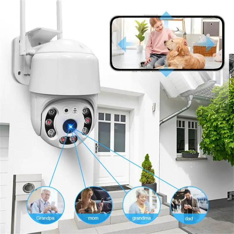 

Original1080P HD Camera WiFi Auto Tracking Camera Baby Monitor Security Home Surveillance Camera Support Motion Detection Alarm