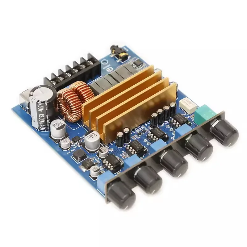 TPA3223 2.1 Плата цифрового усилителя мощности Bluetooth 5.1 3034 (400 Вт + 200*2)