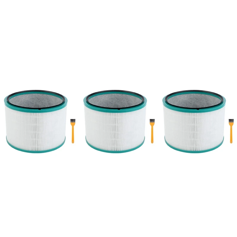

3X Filter Replacements For Dyson DP01 DP03 HP00 HP02 HP03 Desk Purifiers Pure Hot Cool Link Air Purifier HEPA Filter