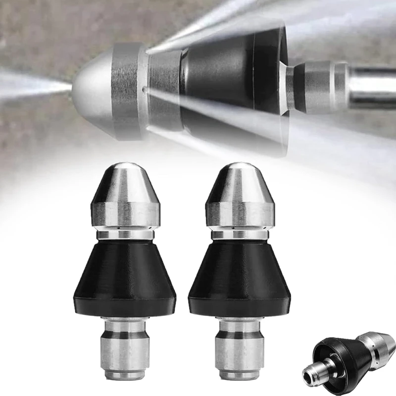 4 шт. инструмент для очистки канализации насадка высокого давления сопло