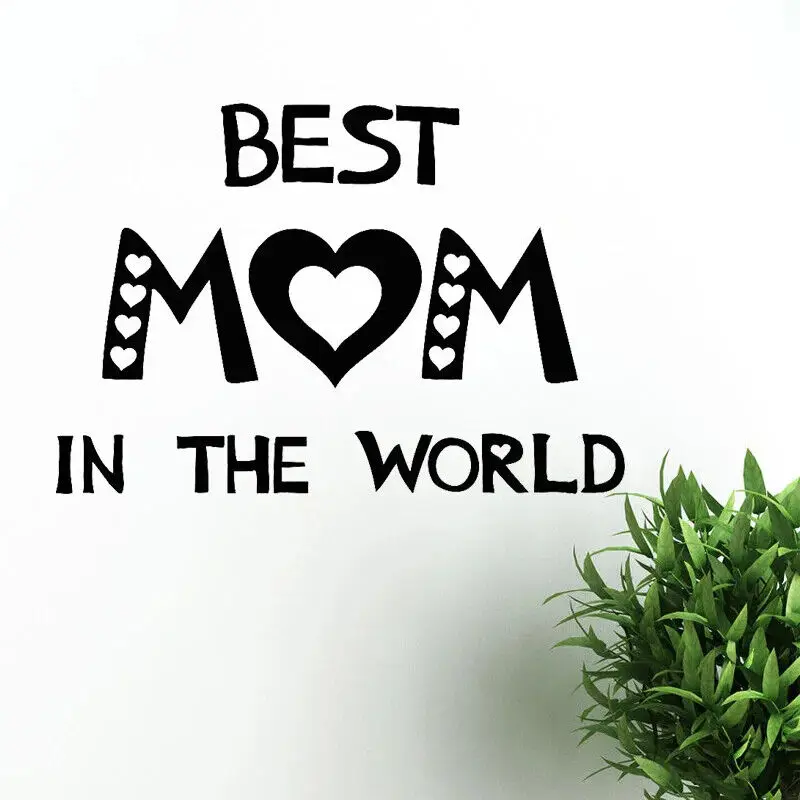 Виниловая наклейка с мотивами родителей подарок маме настенные стикеры Фреска