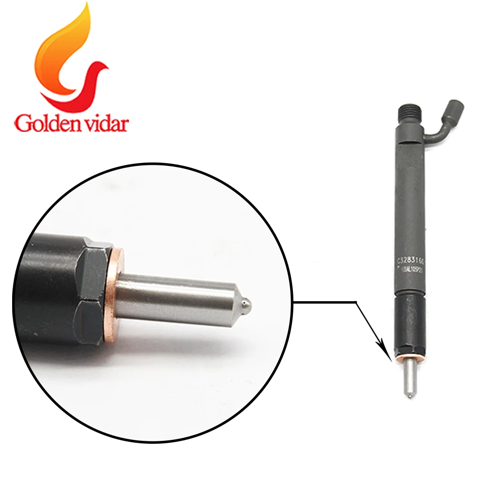 12 шт./лот 4BT 6BT топливный инжектор Инжекторная Форсунка KBAL105P21 высокоуровневый