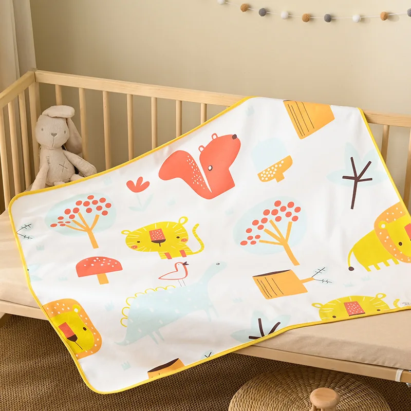 Baby Changing Diaper Mat Cover Waterproof Sheets Protector 70*90cm Cotton High Quality