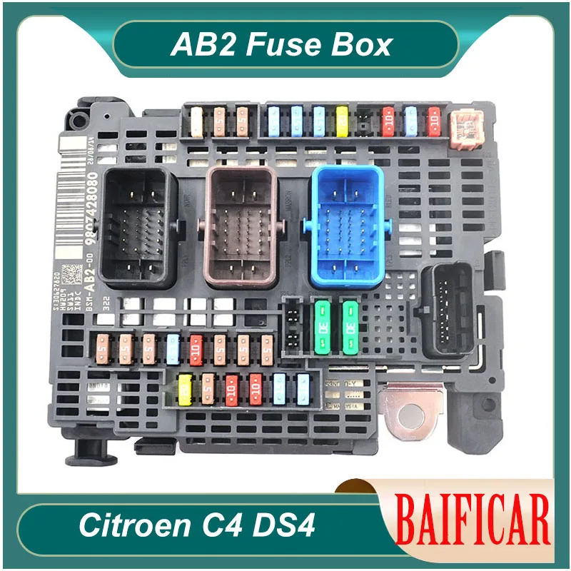 Новый оригинальный блок предохранителей Baificar BSM модуль AB2 Z06-01 9807428080 для Citroen C4 DS4 -