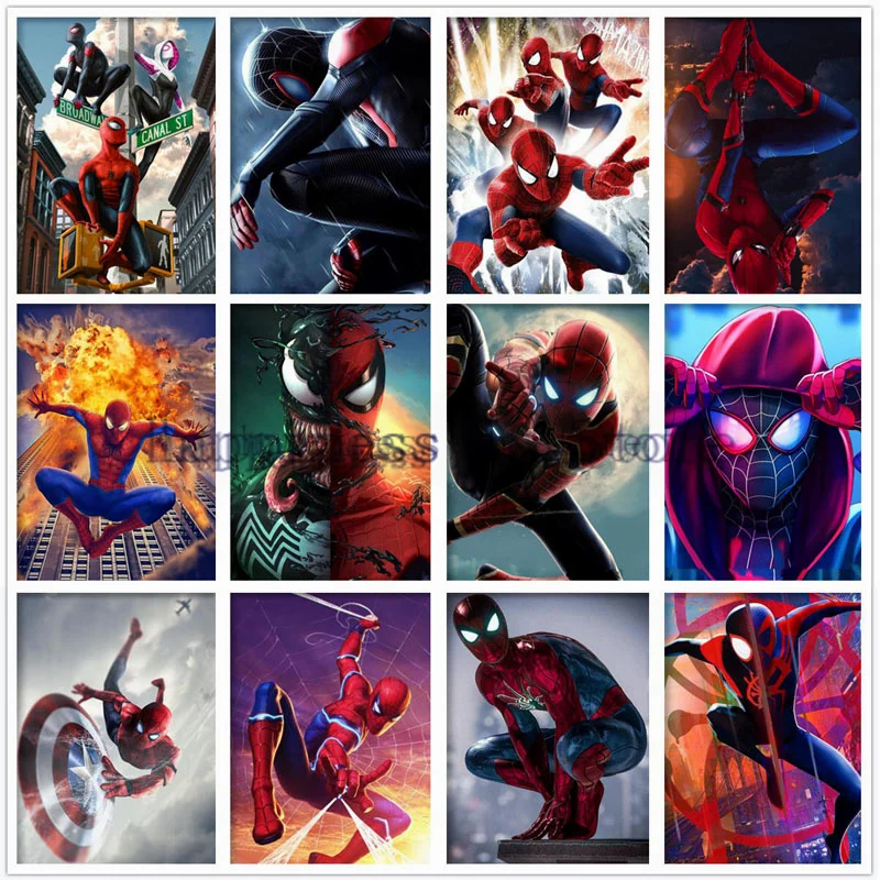 

Набор для алмазной вышивки «Человек-паук»