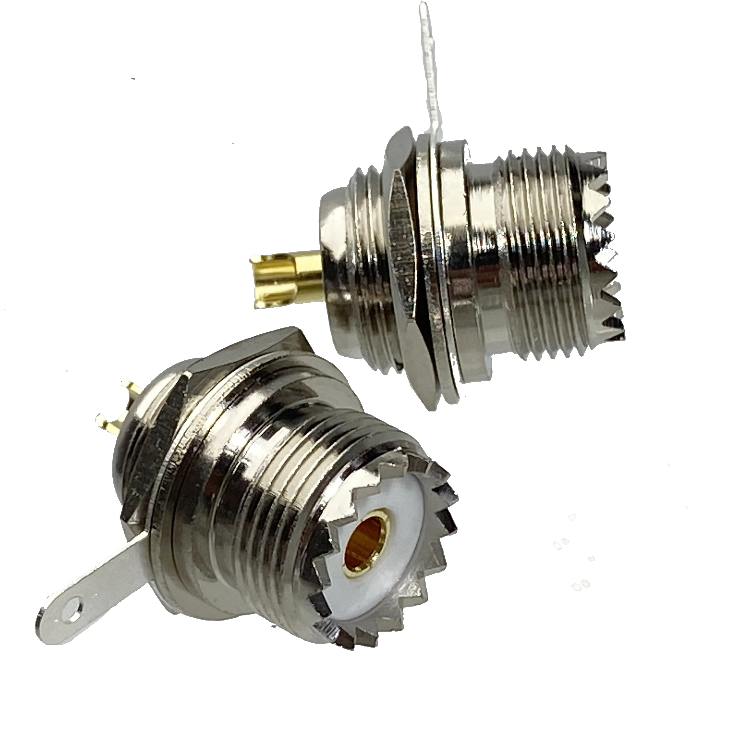 

Connector SO239 UHF female Jack bulkhead solder cup desk mount RF COAXIAL