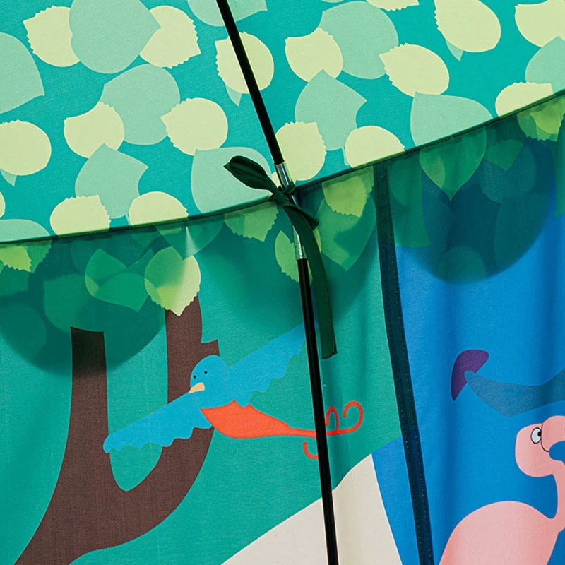 Портативная детская игровая палатка домашняя и уличная океанская шариковая