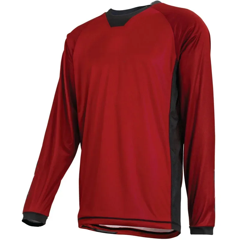 Мужские рубашки для горного велосипеда быстросохнущие велосипедные топы