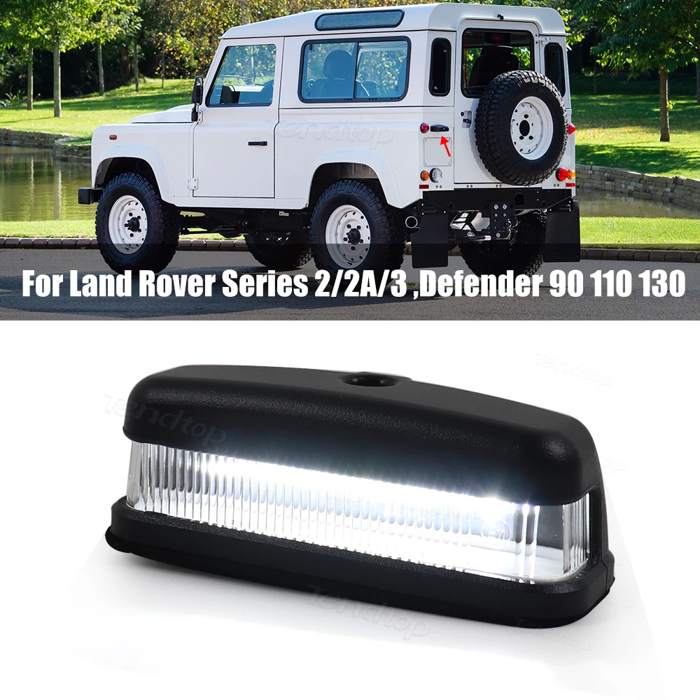 Белый светодиодный светильник номерного знака лампа для Land Rover Series 2 2A 3 все модели