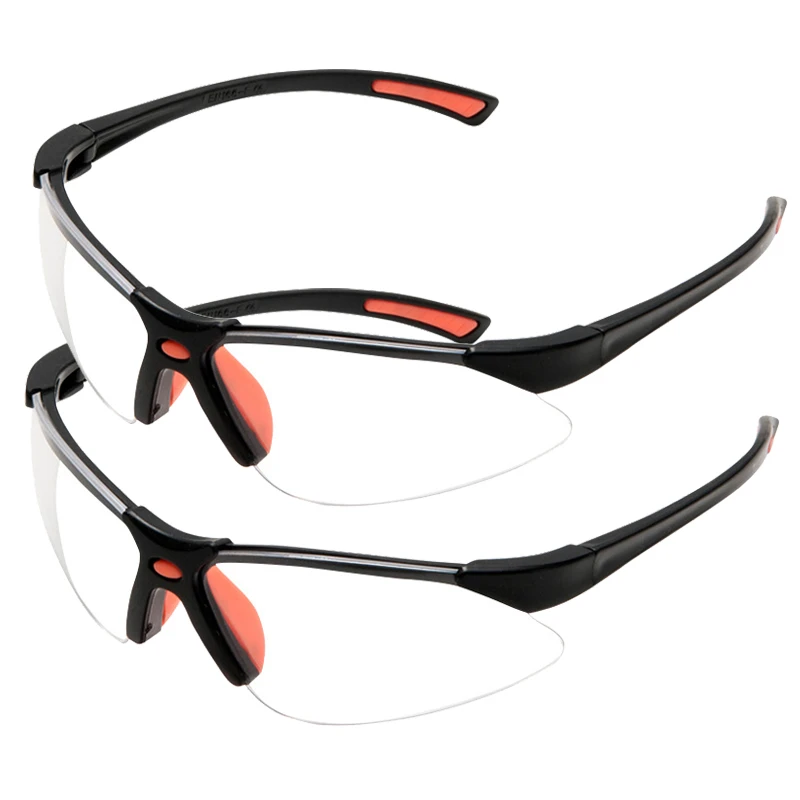 1/2Pcs Clear Eye Sand Prevention Windproof Safety Riding Goggles Vented Glasses Work Lab Laboratory Spectacles |