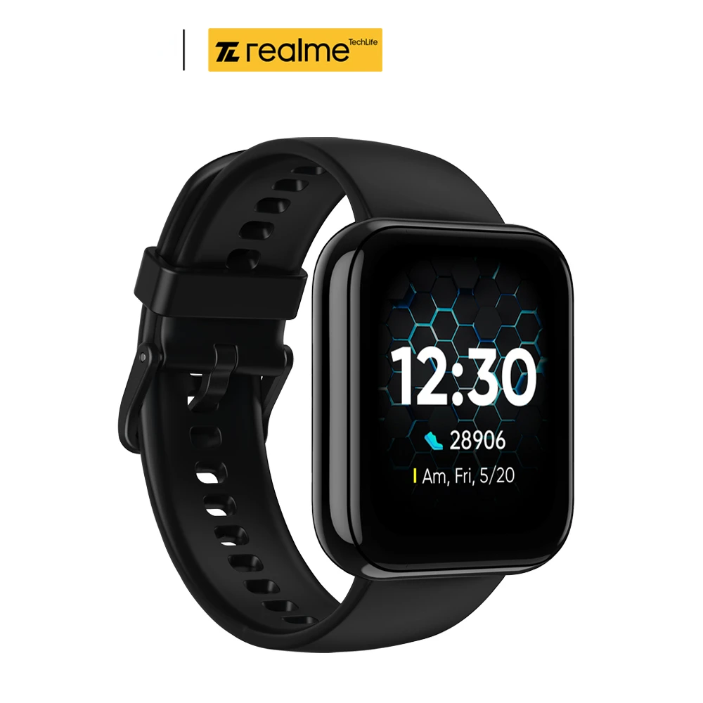 

Смарт-часы Realme Watch Pro с GPS, сенсорным экраном 1,75 дюйма и Пульсометром