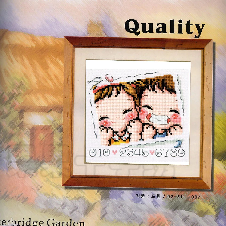 

Cross Stitch Set Chinese Cross-stitch Kit Embroidery Needlework Craft Packages Cotton Fabric Floss New Designs EmbroideryG4115