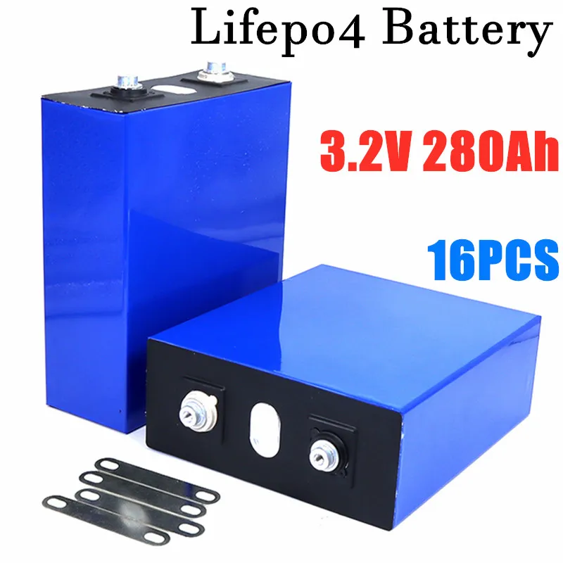 

Аккумуляторная батарея Lifepo4, 16 шт., 3,2 в, а/ч, 12 В, а/ч