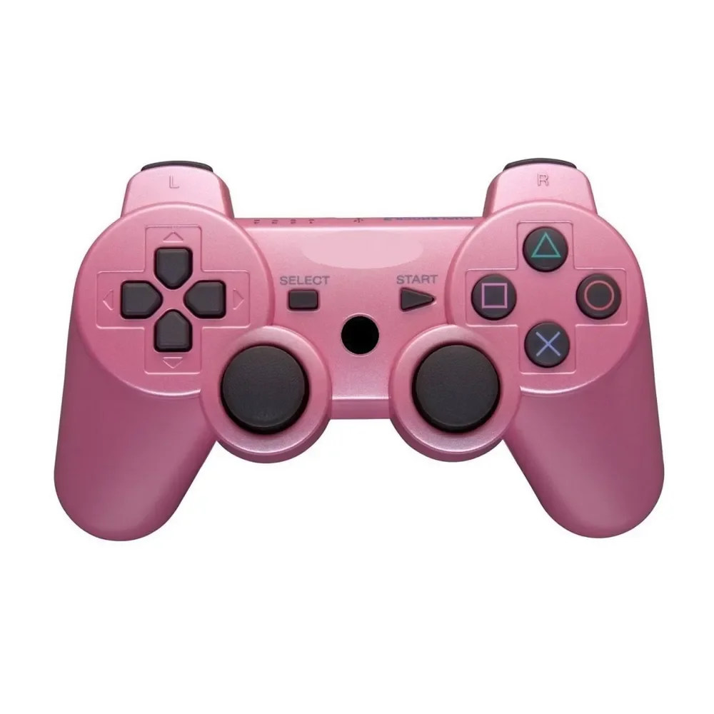 

Геймпад А+ джойстик для PS3 Bluetooth Розовый, розовый