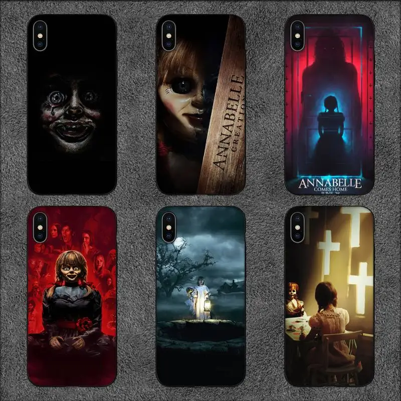 Annabelle Movie Phone Case For iPhone 11 12 Mini 13 Pro XS Max X 8 7 6s Plus 5 SE XR Shell