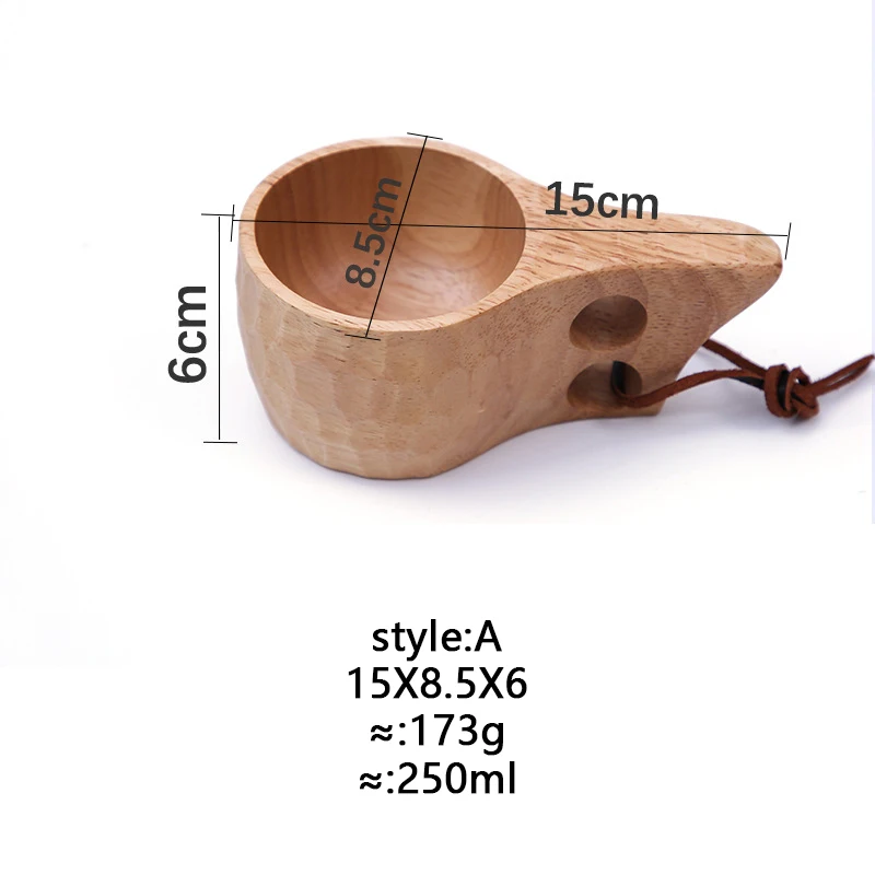 

Деревянная портативная чашка 150/250 мл