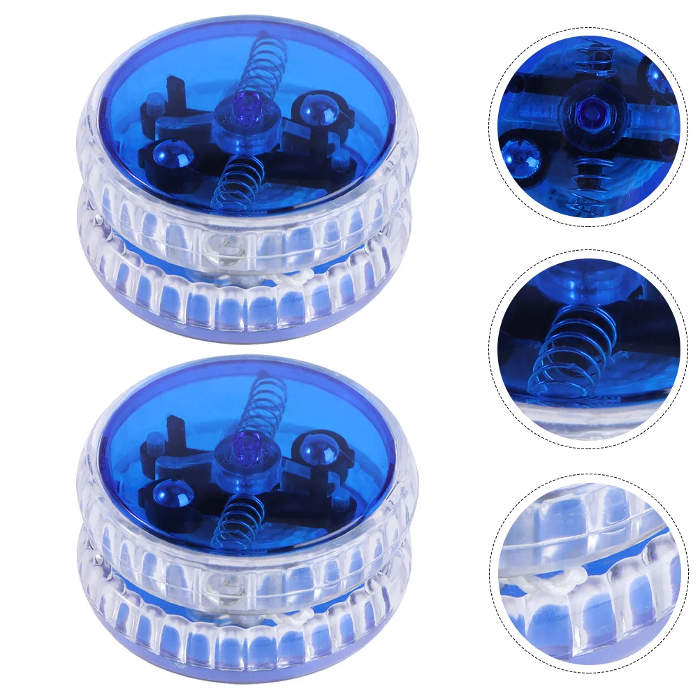 

2Pcs LED Light Yoyos Light Fun Responsive Toys Toys Yo-Yo Balls Kid Toys