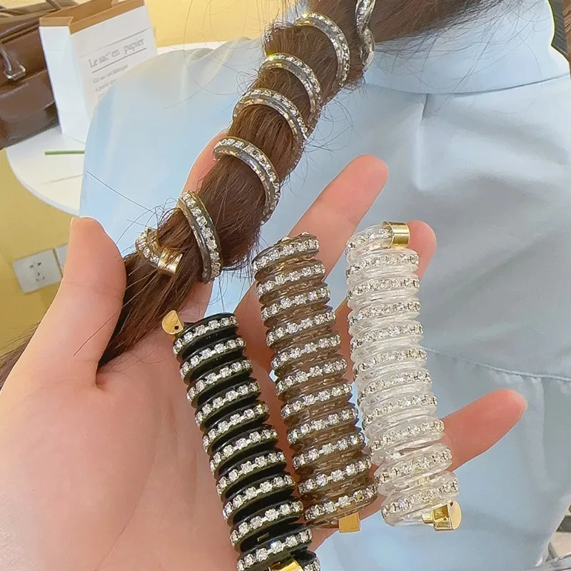 1/3 шт. женские резинки для волос с кристаллами