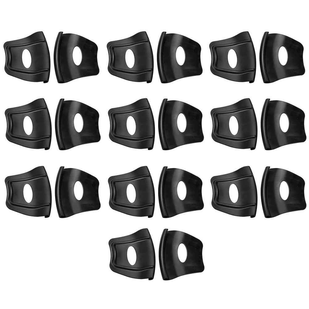 

20PCS Rim Protectors for ATV Quad Motorcycle Tyre Tire Installation Rim Shields Guards Wheel and Tire Tool Sticks(Black)