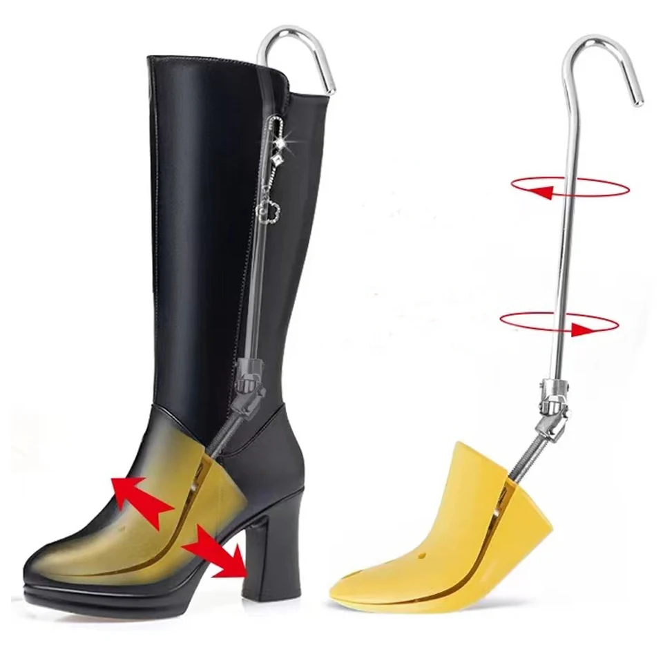 

1 Pcs Adjustable Shape Boots Shoes Stretcher Professional High Heels Shoe Stretchers Shoe Tree Shoe Organizer And Storage