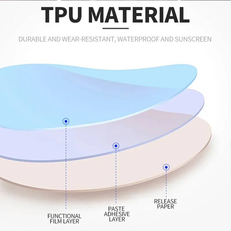 8 шт. прозрачные защитные наклейки на дверные ручки автомобиля защитная пленка