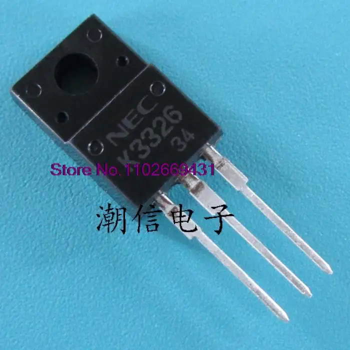 

5PCS/LOT K3326 2SK3326 10A 500V