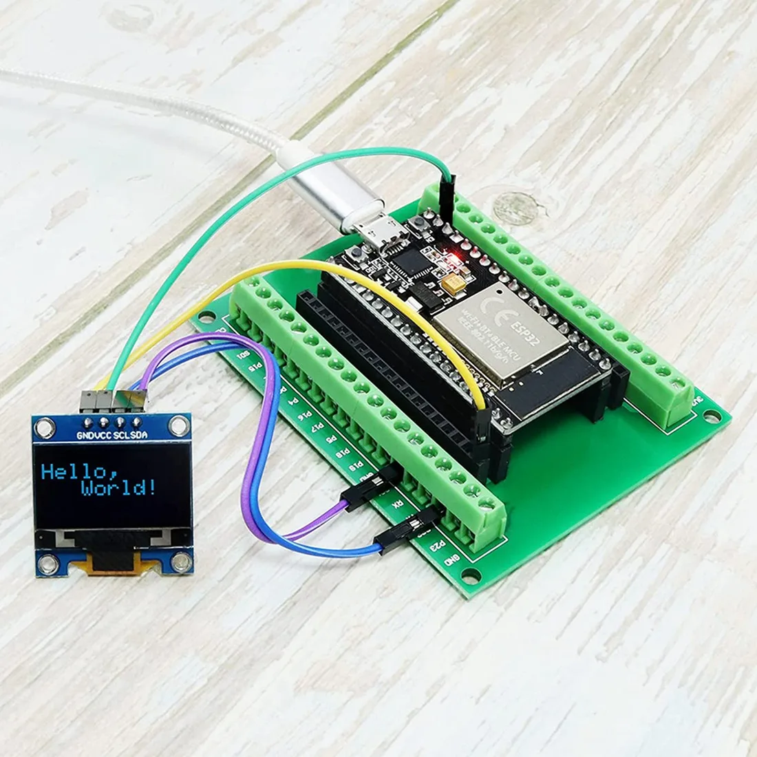 Фото ABGN 2 шт. платы-адаптеры GPIO 1 на 2 для 38-контактной узкой версии платы разработки микроконтроллера ESP-32 №3