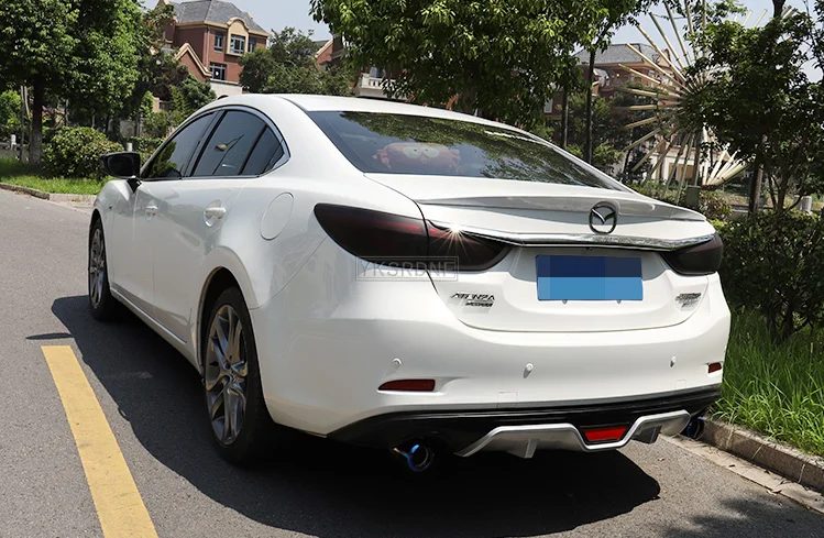 Задний автомобильный спойлер на крышку багажника для Mazda 6 ATENZA 2014-2022 глянцевый
