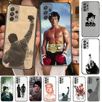 movie rocky balboa phone case hull for samsung galaxy a70 a50 a51 a71 a52 a40 a30 a31 a90 a20e 5g a20s black shell art cell cove