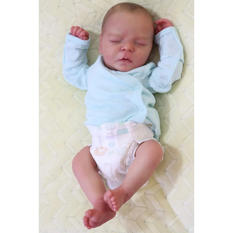 

40cm Lifelike NewBorn Baby Doll Darren Boneca Kids Toys for Christmas Birthday