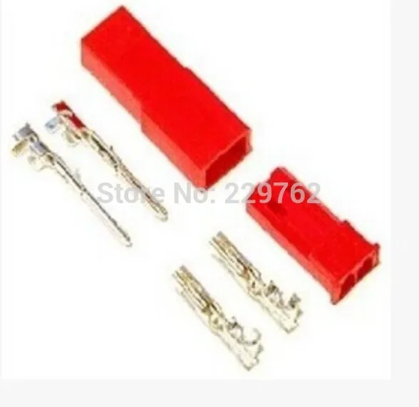 

50/200/100 комплектов красного 2-контактного/полосного разъема 2,54 мм JST-2P, комплекты автоматических электрических разъемов для электронной модели/игрушки-автомобиля и т. д.