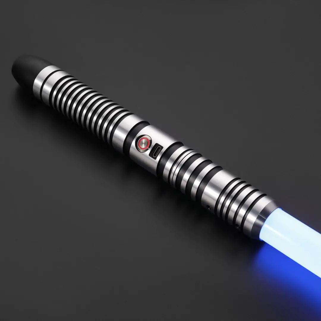

DamienSaber Heavy Dueling Lightsaber Xeno3.0 Pixel Sensitive Smooth Swing Light Saber Metal Hilt with Motion Control Bluetooth